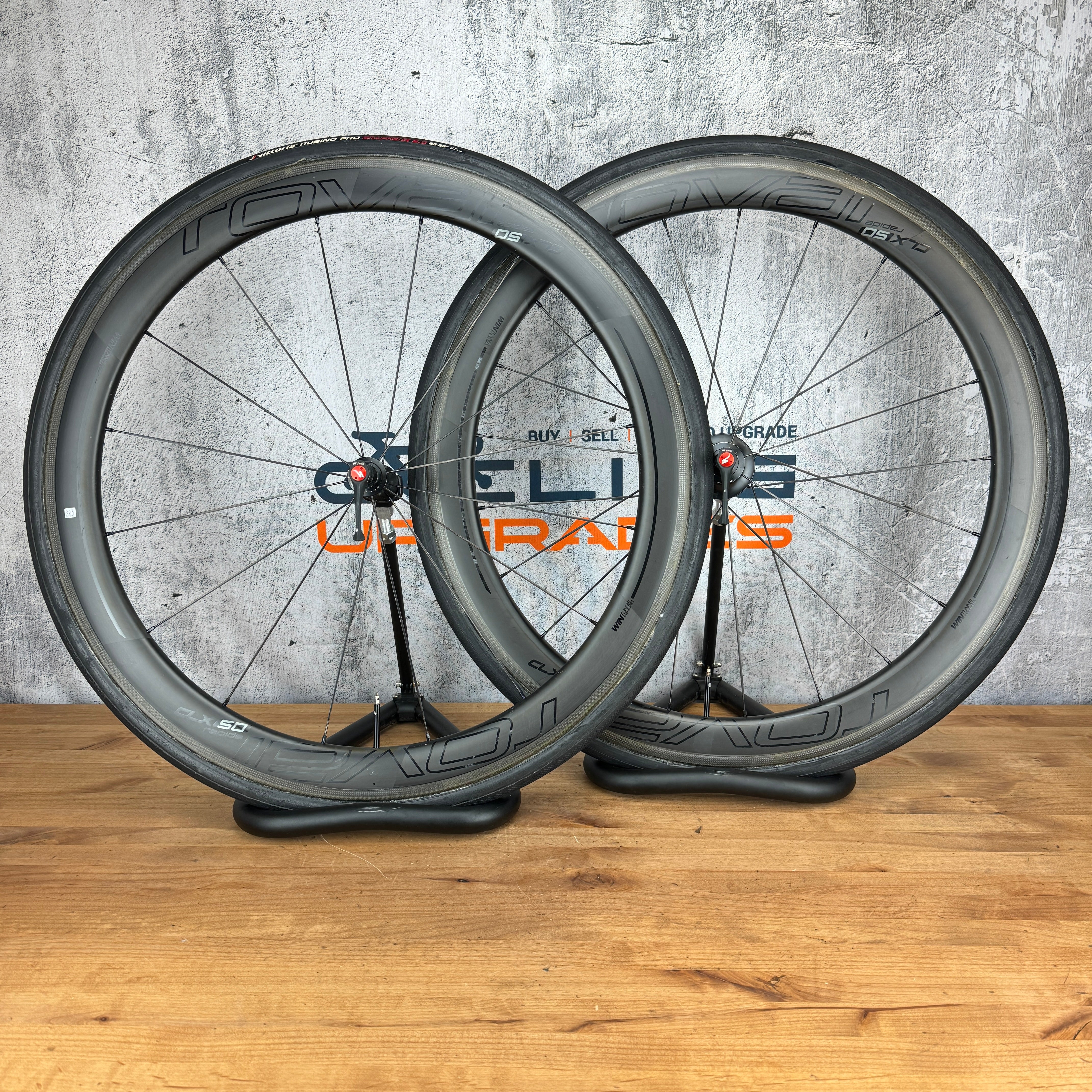 Roval CLX 50 Carbon Tubular Wheelset 700c Rim Brake Ceramicspeed + Vit –  CyclingUpgrades.com