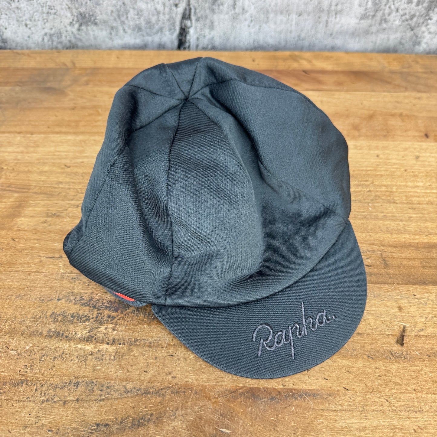 New! Rapha Winter Black/Red Hat Cycling Head Cap