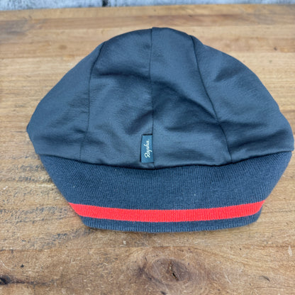 New! Rapha Winter Black/Red Hat Cycling Head Cap