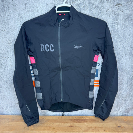 Rare! Rapha Pro Team Winter Jacket RCC Cycle Club Men's Medium Cycling Jacket