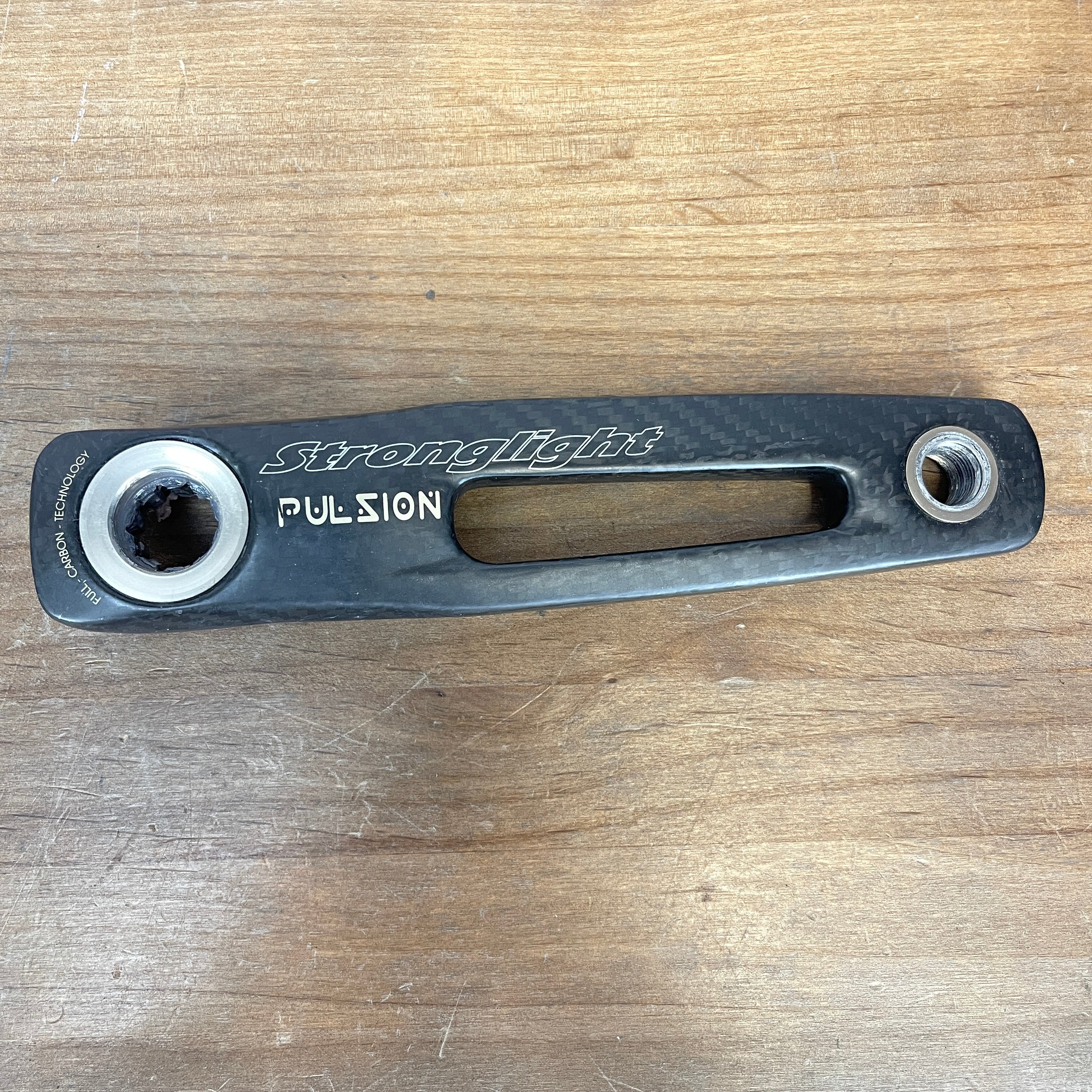 New Takeoff! Stronglight Pulsion 170mm 53/39t 9/10 Speed Carbon Cranks –  CyclingUpgrades.com