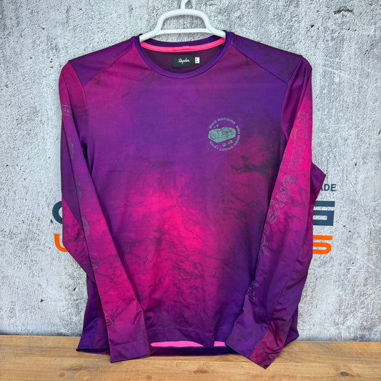 Rapha Long Sleeve Technical Shirt x Lachlan Morton Outskirts Tie Dye Medium Rare