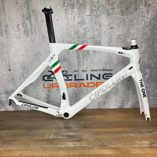 Cipollini RB1K The One XXL 59cm Rim Brake Carbon Frameset 700c Italian Champion