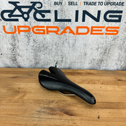 Bontrager 7x7mm Steel Rails 140mm Width Bike Saddle 286g