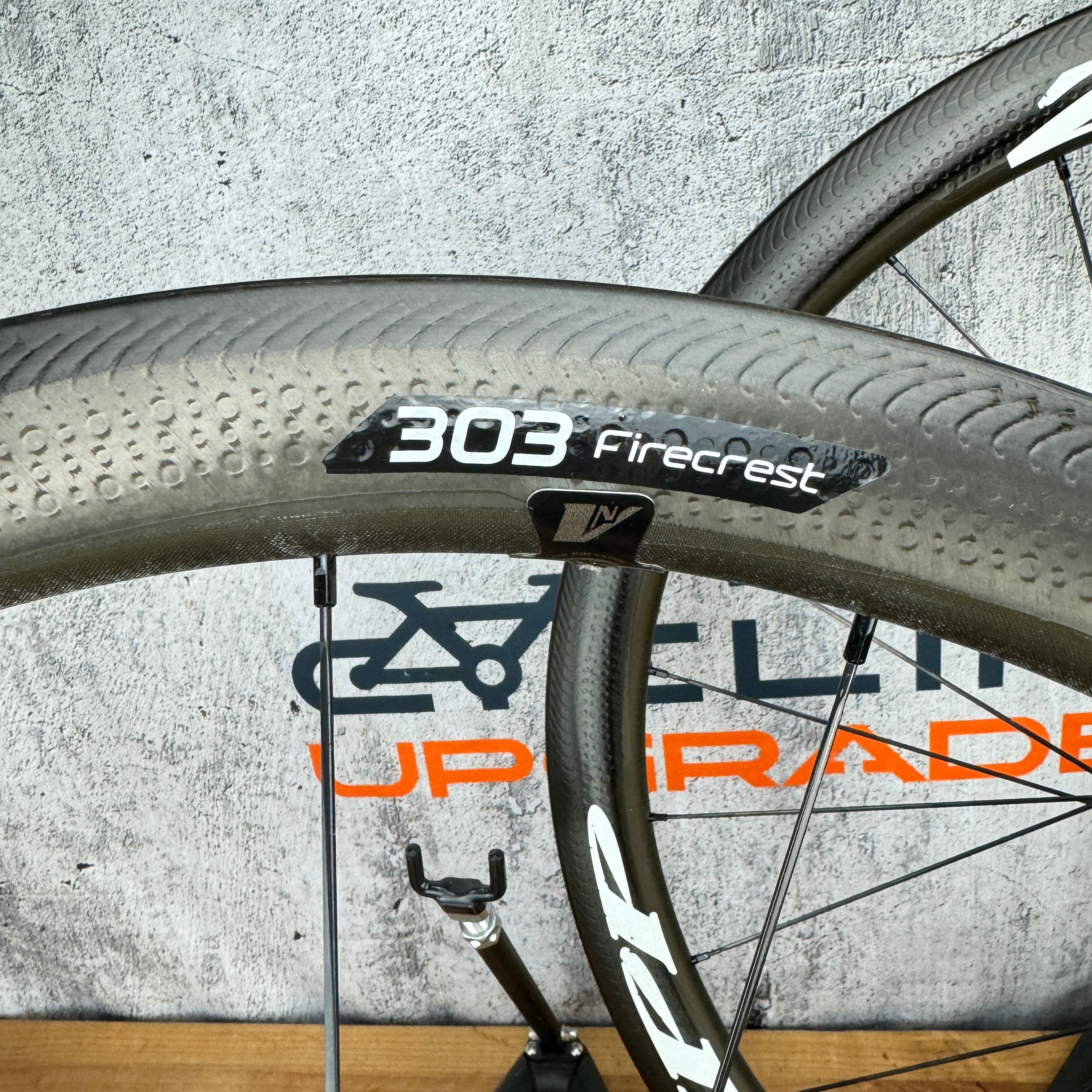 Zipp Firecrest 303 Showstopper Carbon Clincher Wheelset 700c Rim Brake 1544g