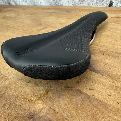 WTB SL8 127mm 7x7mm Titanium Rails Black Bike Saddle 194g