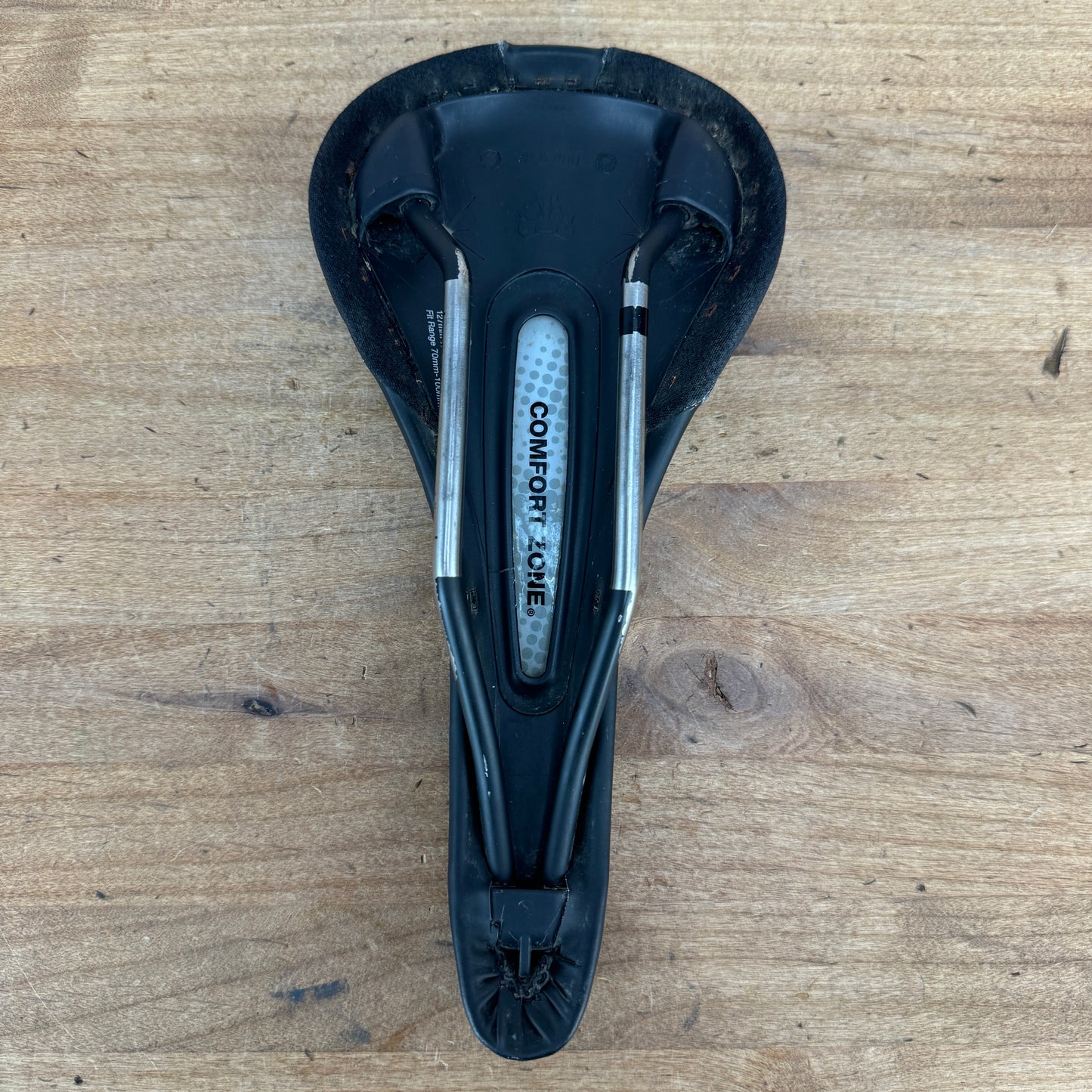 WTB SL8 127mm 7x7mm Titanium Rails Black Bike Saddle 194g