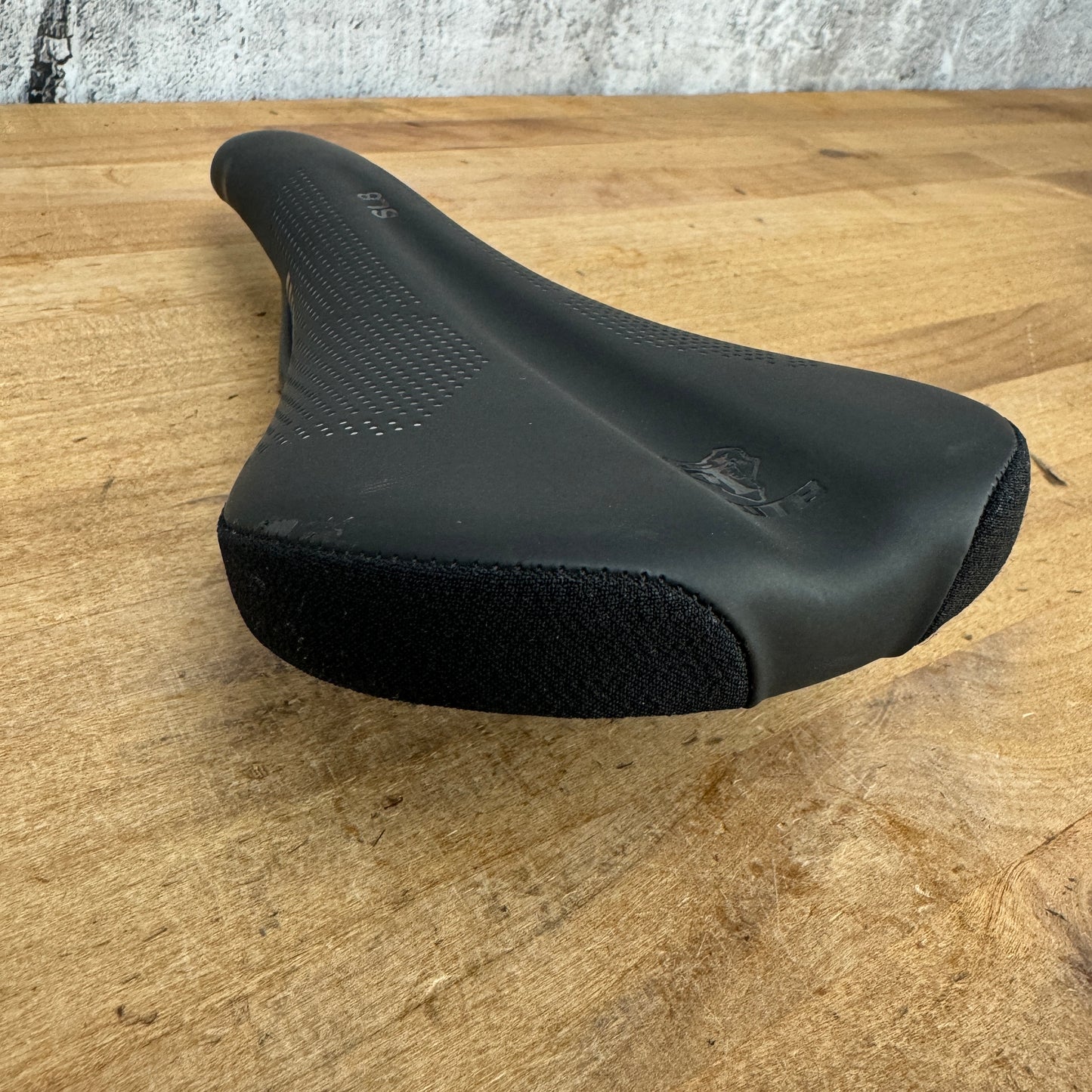 Light Wear! WTB SL8 127mm 7x9mm Oval Carbon Rails Black Bike Saddle 158g