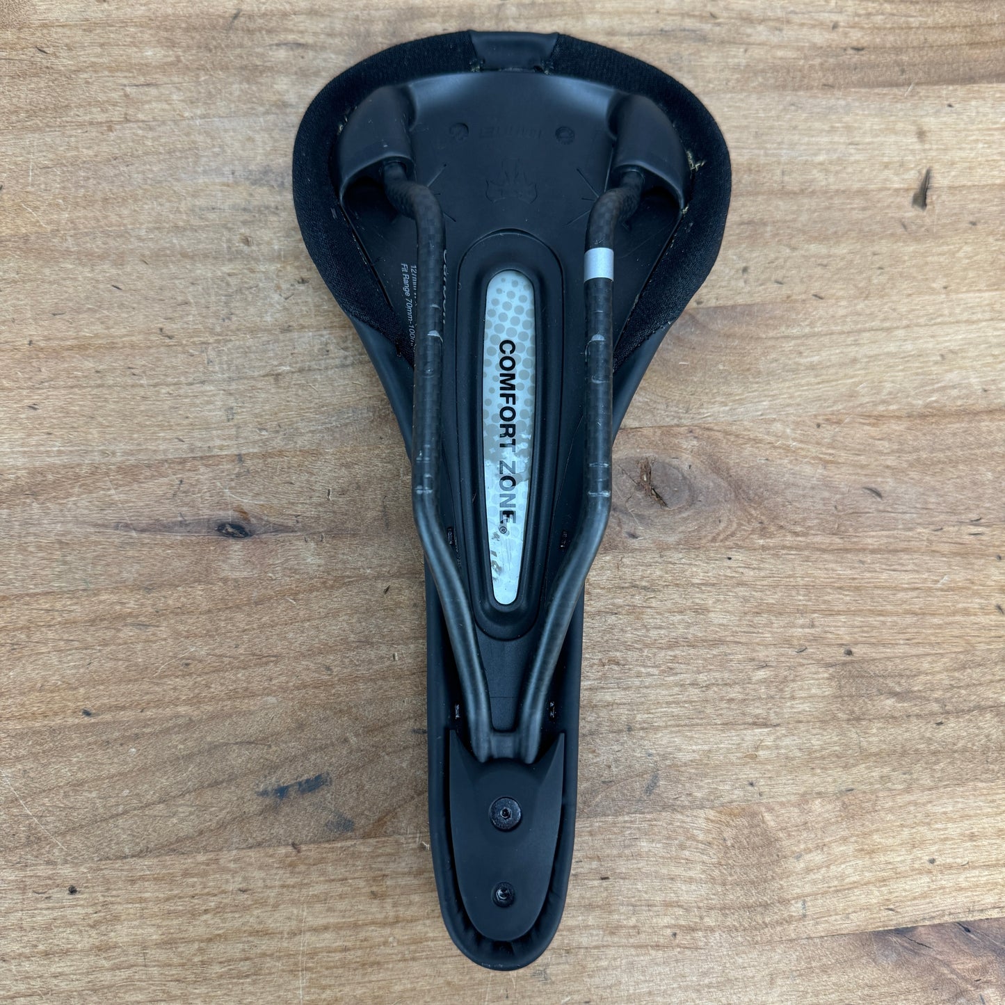 Light Wear! WTB SL8 127mm 7x9mm Oval Carbon Rails Black Bike Saddle 158g