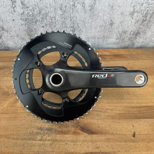 SRAM Red Carbon 172.5mm 52/36t 110BCD 11-Speed Crankset GXP Spindle 594g