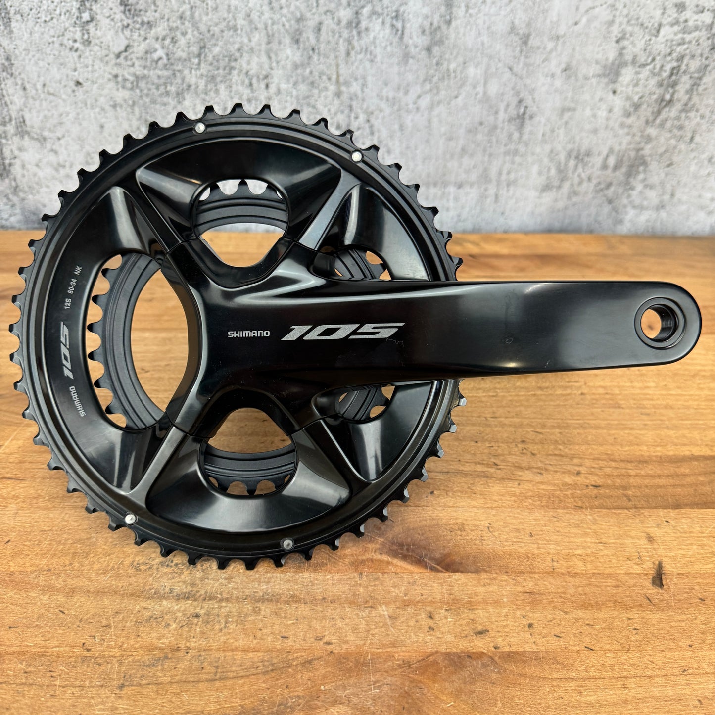 New Takeoff! Shimano 105 FC-R7100 172.5mm 50/34t 12-Speed Alloy Bike Crankset