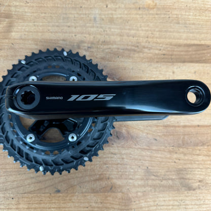 New Takeoff! Shimano 105 FC-R7100 172.5mm 50/34t 12-Speed Alloy Bike Crankset