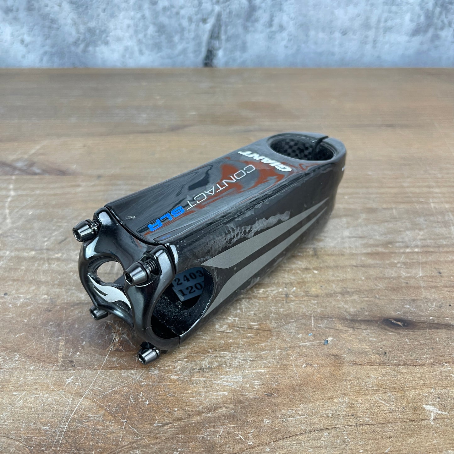 Giant Contact SLR 100mm ±8 Degree Carbon Road Bike Stem 155g OD2 1 1/4"