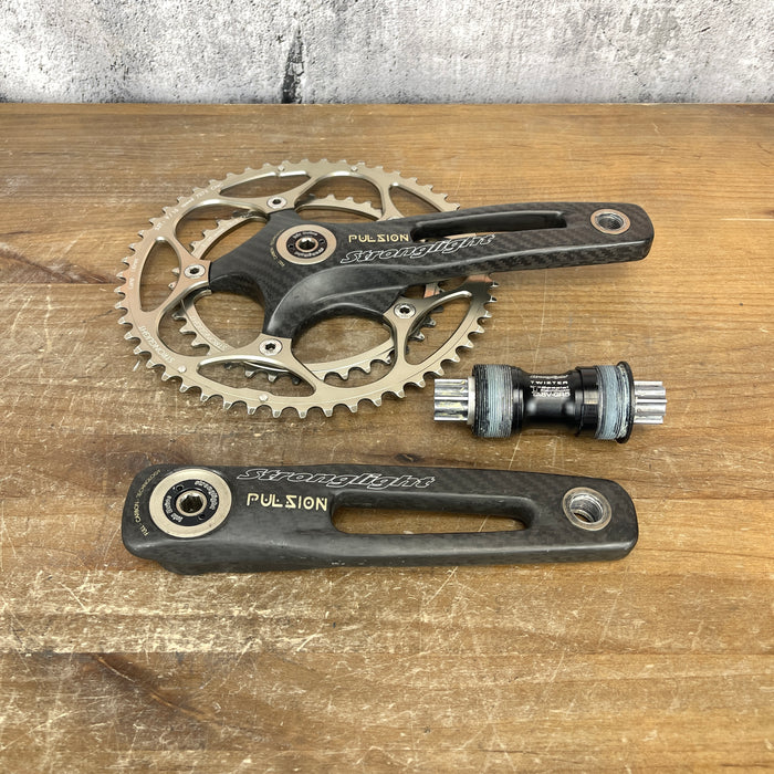 Stronglight Pulsion 170mm Carbon 53/39t ISIS Drive Crankset