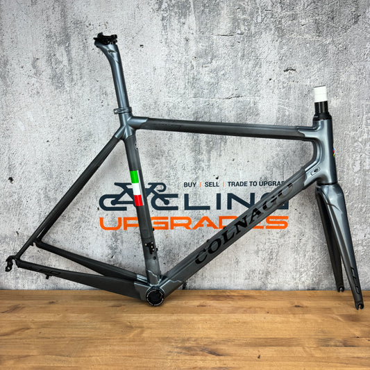 2019 Colnago C60 Italia Grey 54s (56cm) 700c Carbon Rim Brake Road Bike Frameset