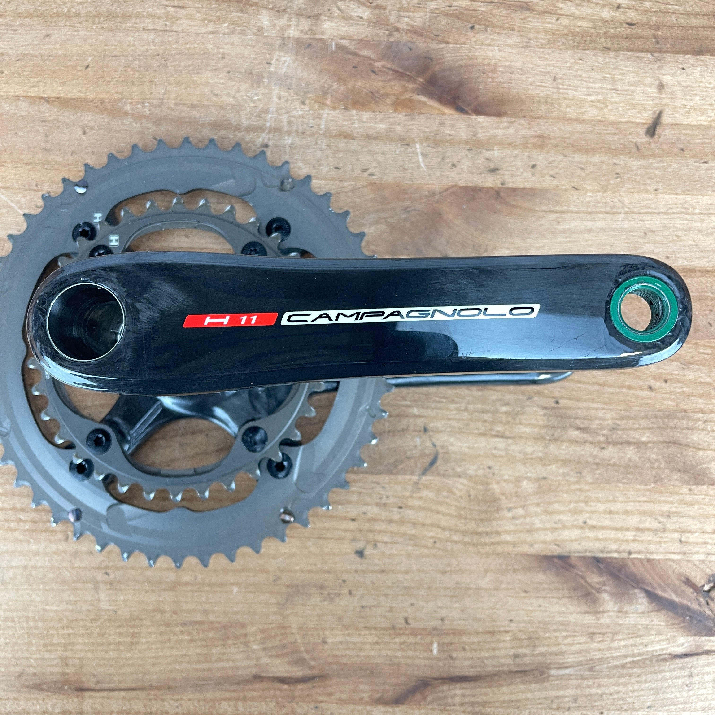 Low Mile! Campagnolo H11 Carbon 11-Speed 50/34t 175mm Crankset 639g US –  CyclingUpgrades.com