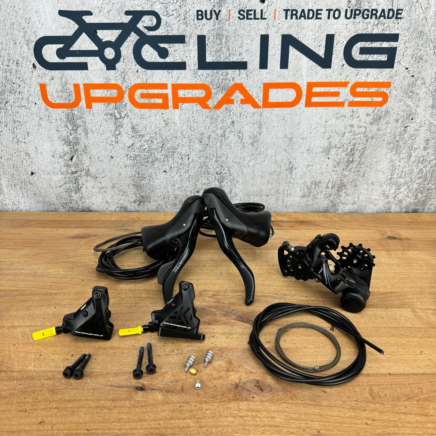 New! Campagnolo Ekar Ergopower 1x 13-Speed Mini Gravel Groupset MSRP $942