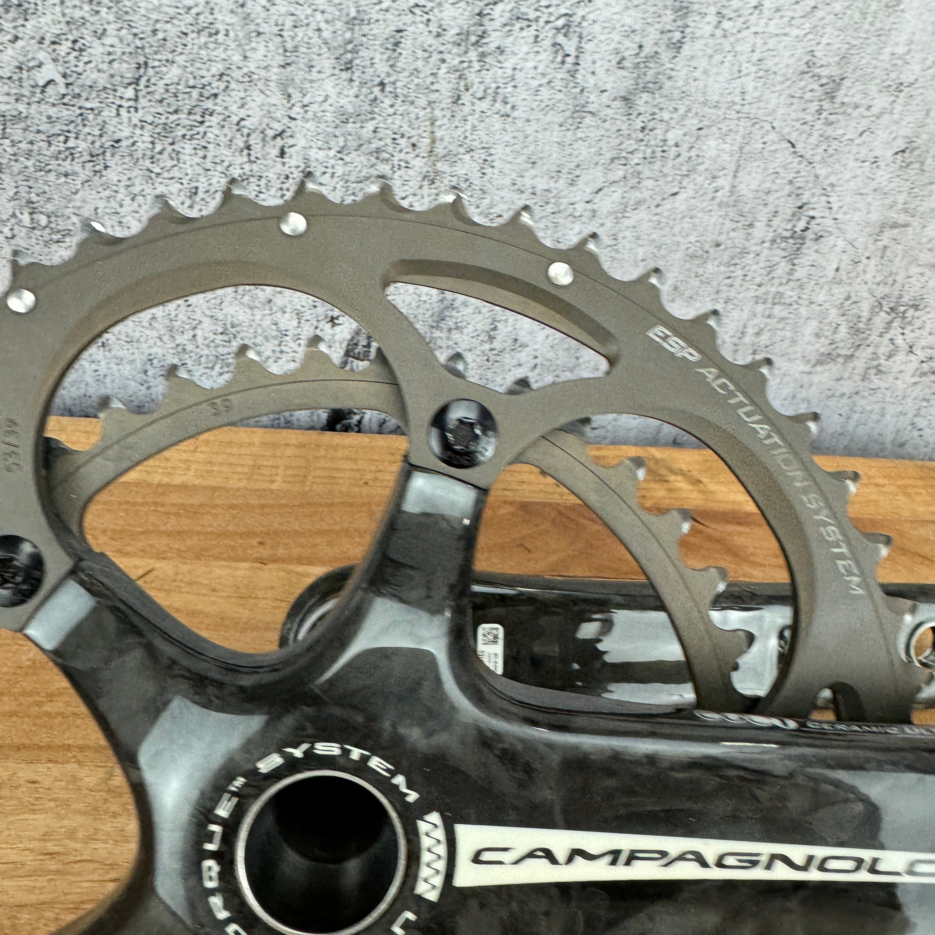 Campagnolo Super Record 11 Speed 172.5mm 53/39t Carbon 5-Bolt Crankset 647g