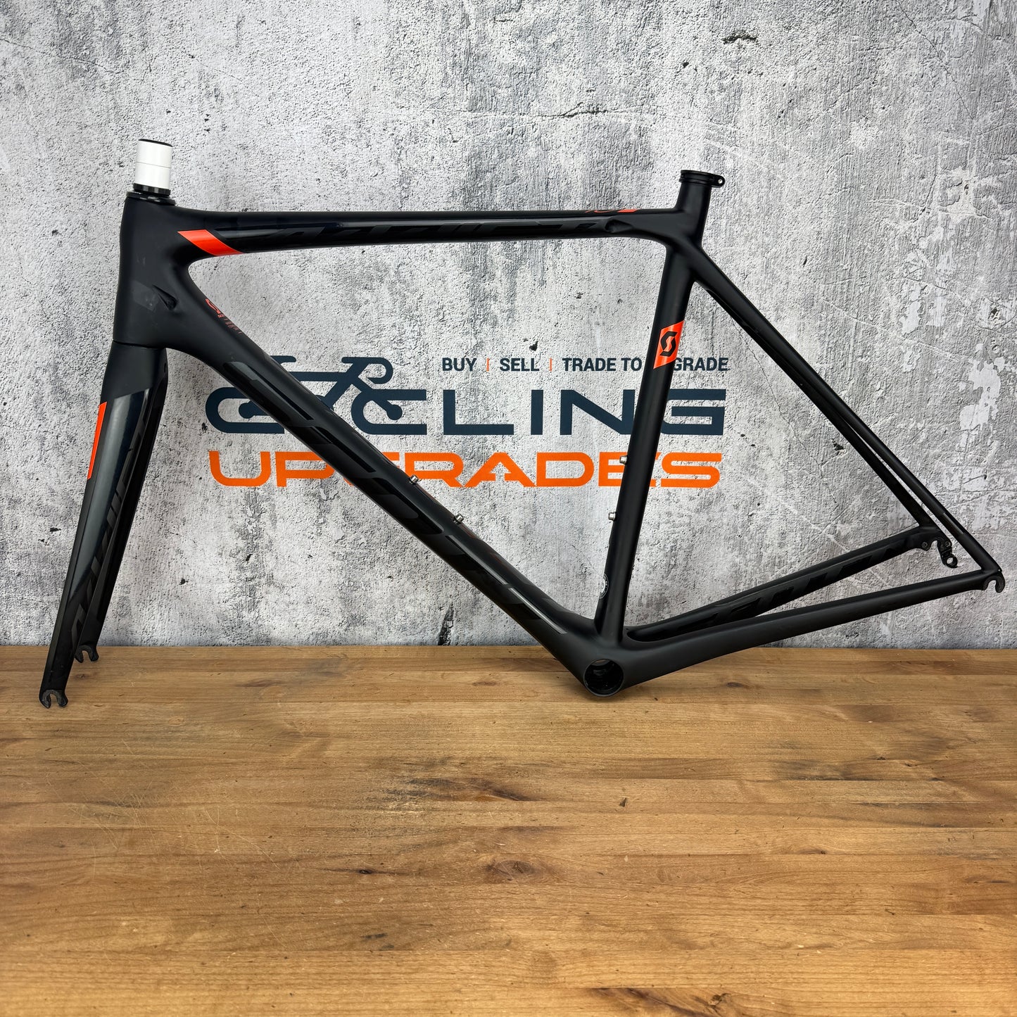 2015 Scott Addict SL HMX-SL Medium Rim Brake Carbon Frameset 700c 1133g