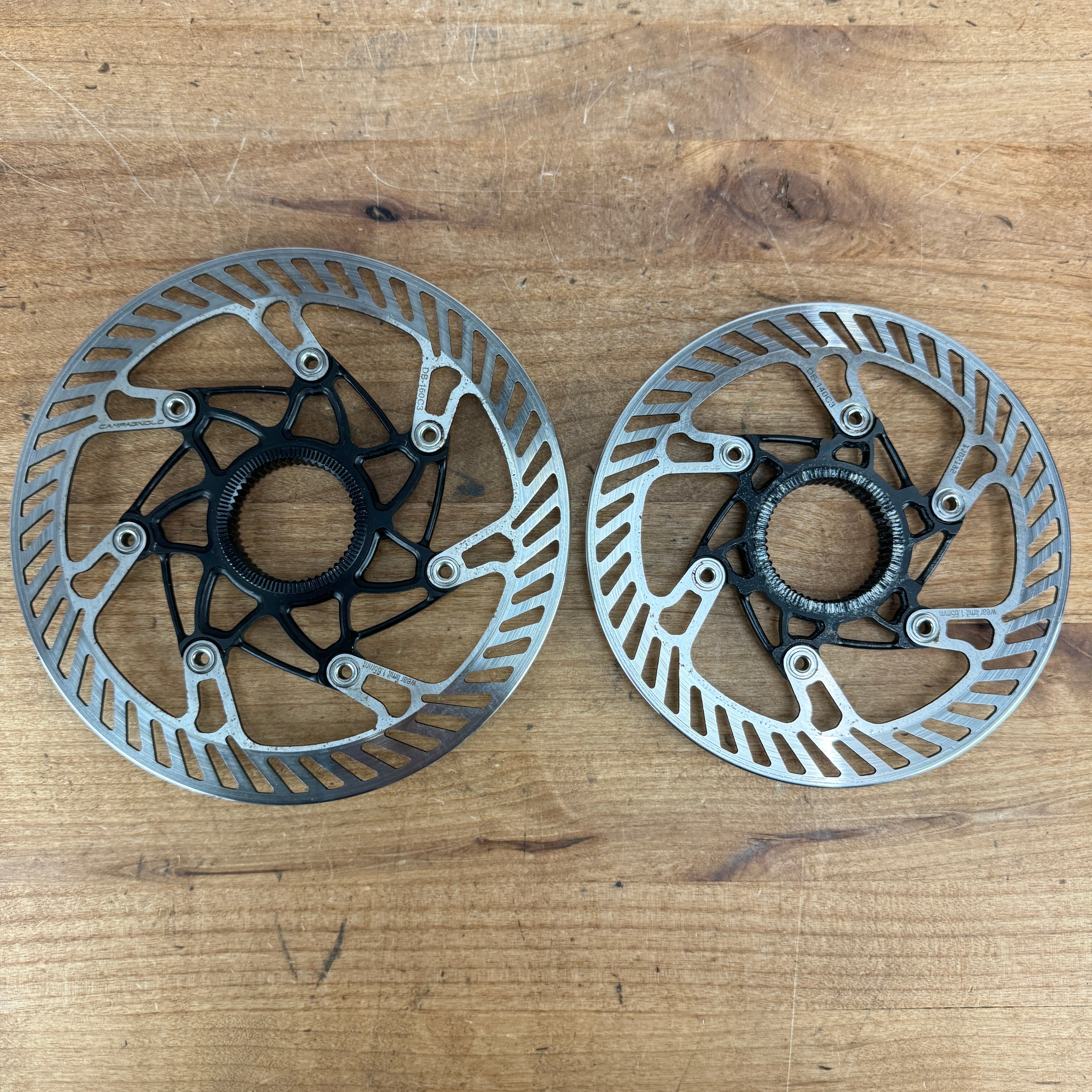 Campagnolo AFS 03 160/140mm CenterLock Disc Brake Rotors 215g