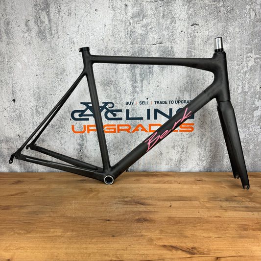 Mint! Berk Composites Allroad 55cm Rim Brake Carbon Frameset 700c 1551g