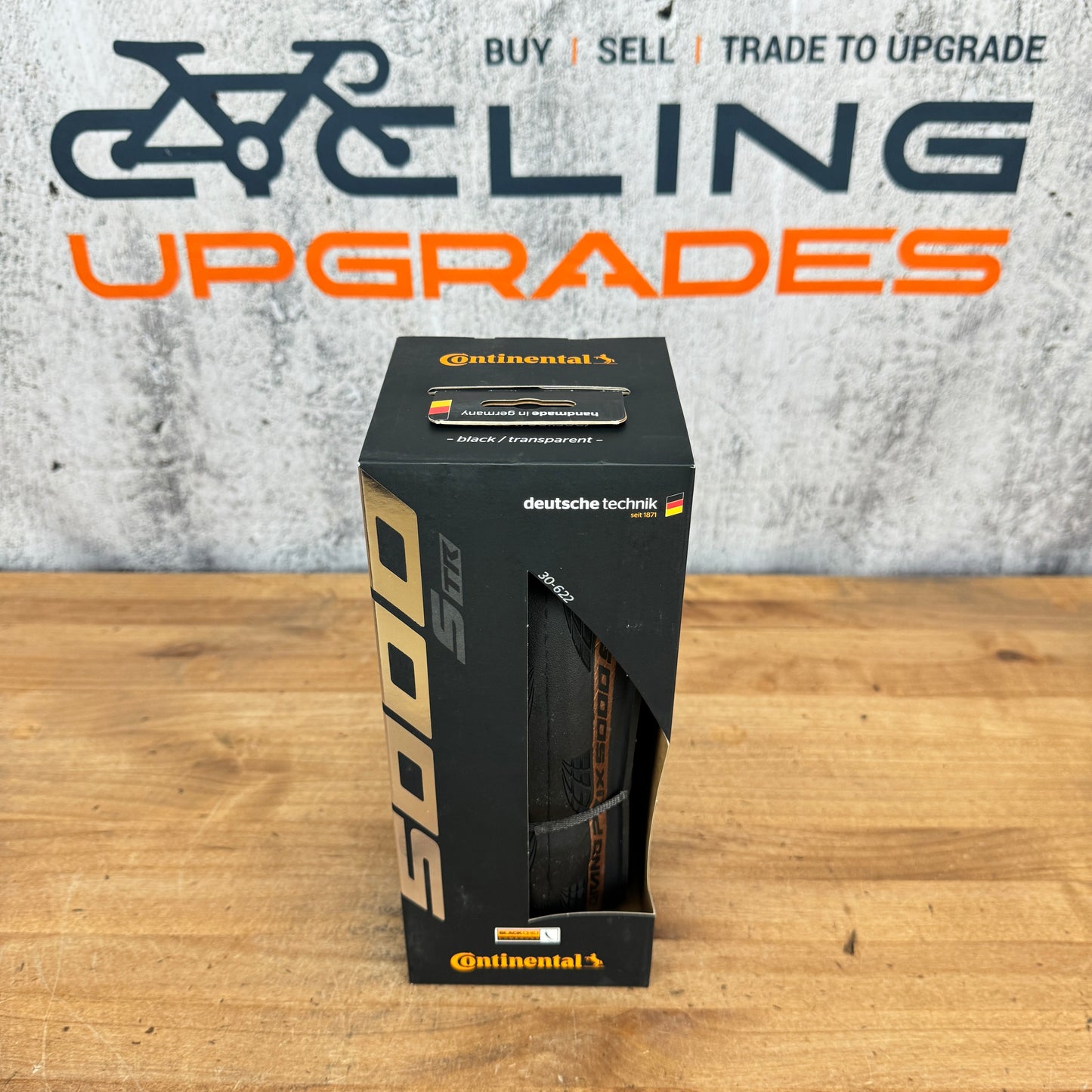 New! Continental Grand Prix 5000 S TR 700c x 30mm Tan Wall Tubeless Road Bike Tire