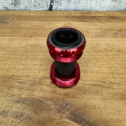 Low Mile! Chris King Threadfit T47/68 30x Red Bottom Bracket for Sram DUB 128g