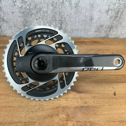 SRAM Red AXS D1 DUB 46/33t 12-Speed Quarq Power Meter Carbon Crankset