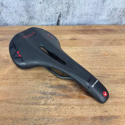 Astute Italia Star Lite Pilarga VT Carbon Rails 145mm Road Bike Saddle 219g