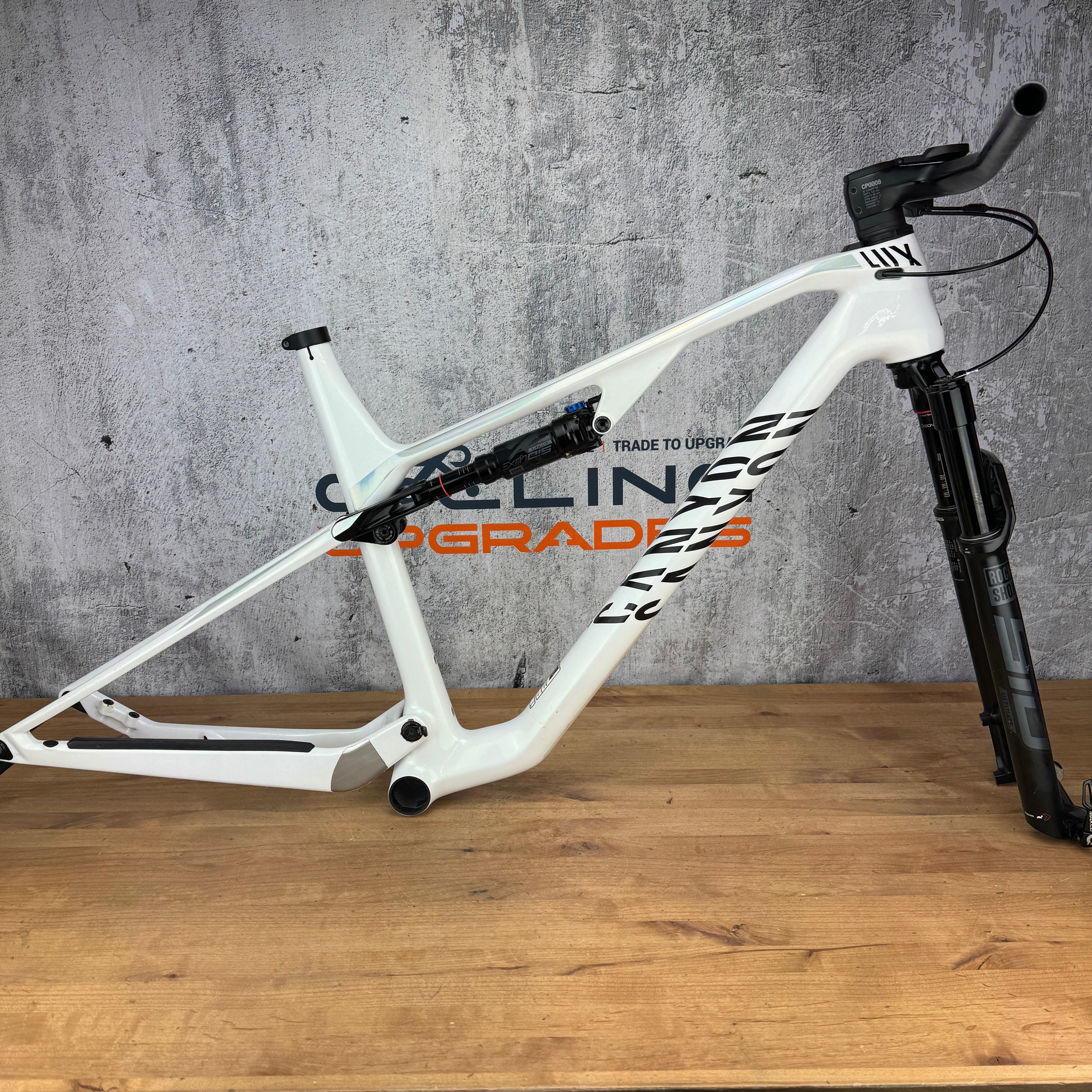 Canyon mtb frameset sale