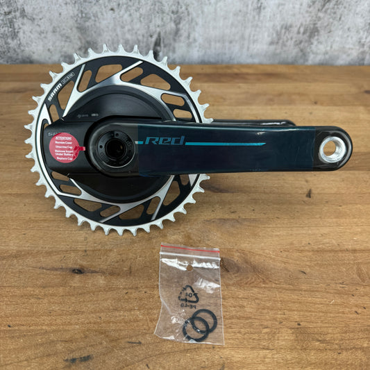 New! SRAM Red AXS XPLR E1 DUB SL Wide 172.5mm 40t Power Meter Carbon Crankset