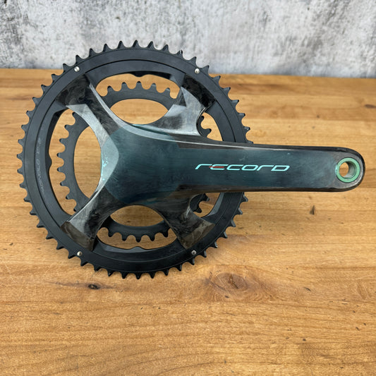 Ridden Once! Campagnolo Record 12-Speed Carbon 50/34t 172.5mm Crankset 712g