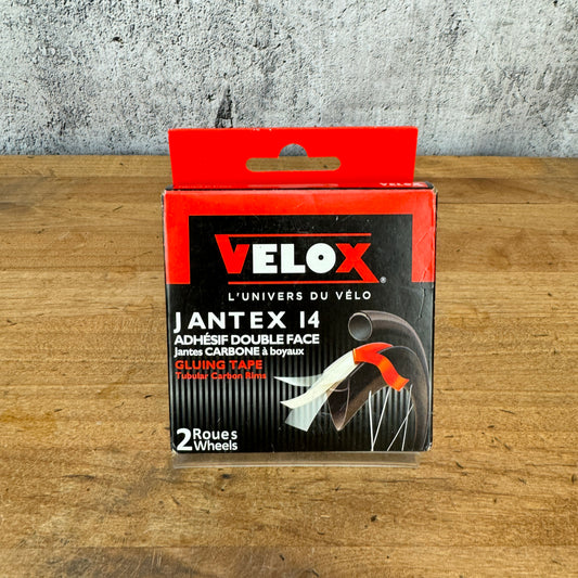 New! Velox Jantex 14 Carbon Tubular Gluing Rim Tape 2 Wheels 18mm Width