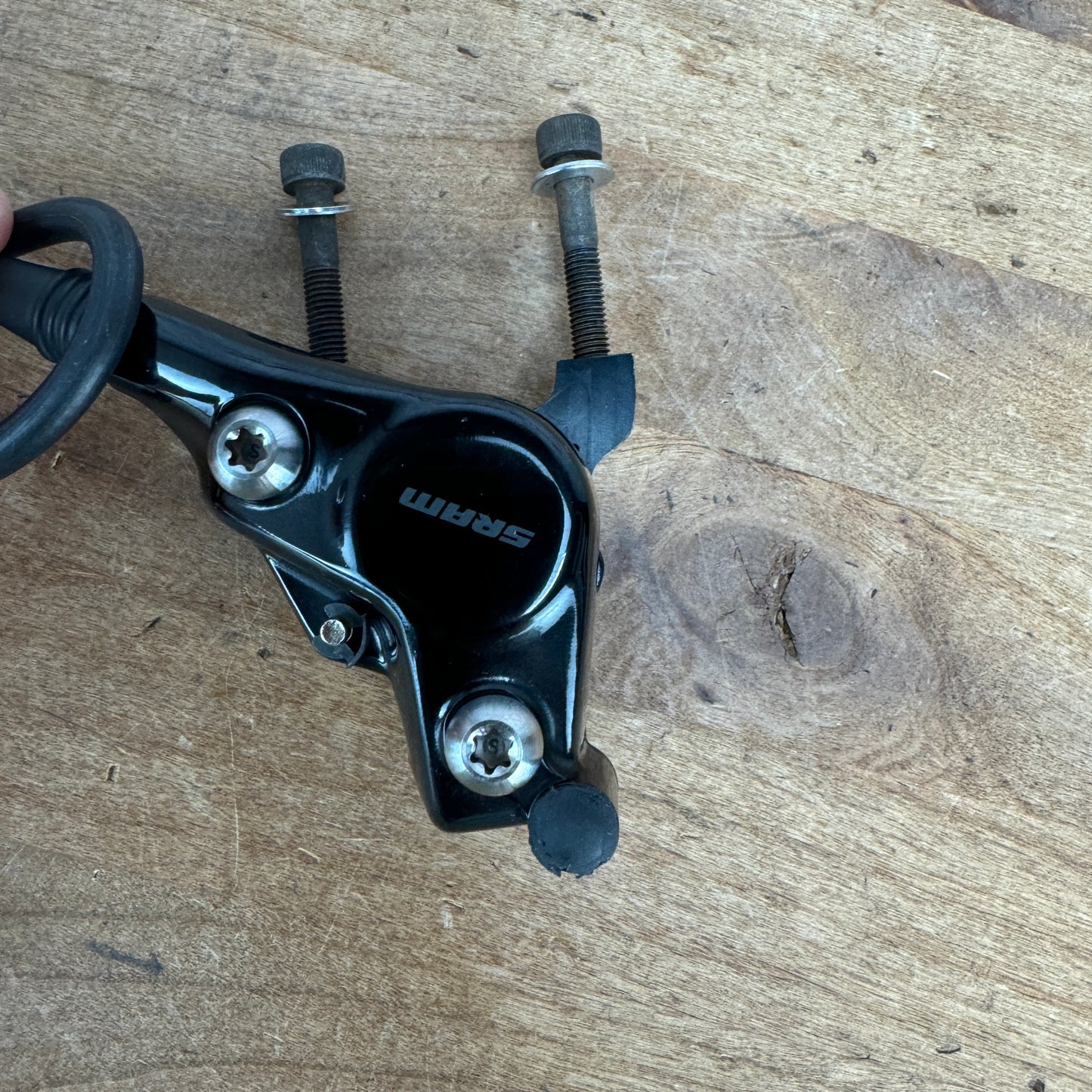 Low Mile! SRAM S900 Flat-Mount Two-Piece Hydraulic Disc Brake Caliper 150g