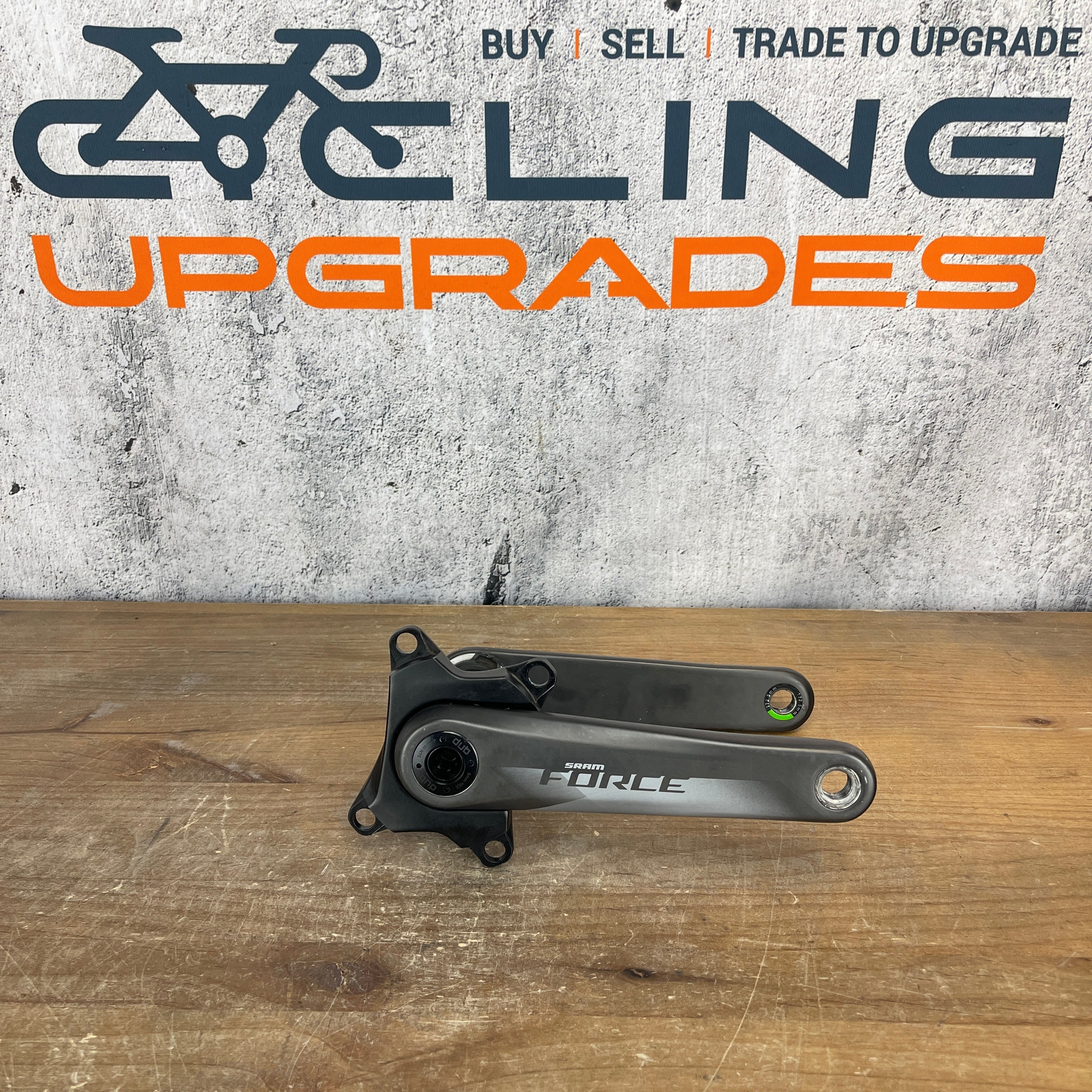 SRAM Force AXS Carbon 172.5mm 4-Bolt 107BCD Crank Arms DUB Spindle