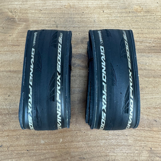 Pair Continental Grand Prix 5000 S TR 700c x 28mm Tubeless Road Bike Tires