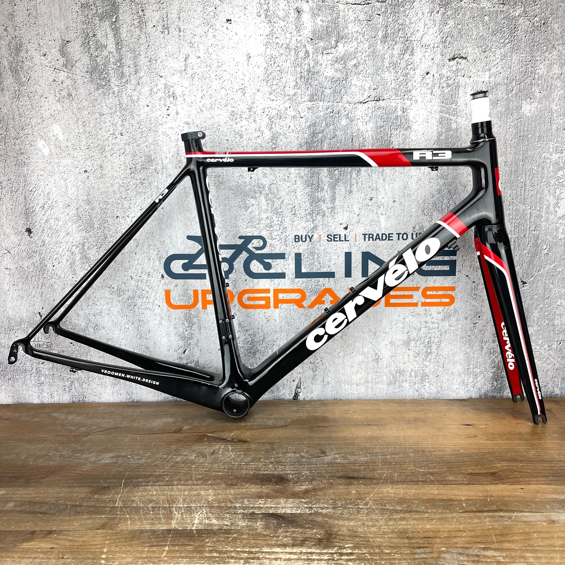 red cervelo road bike