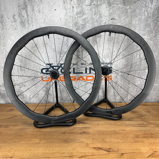 Ridden Once! Princeton CarbonWorks Peak 4550 Evo Carbon Tubeless Disc Wheelset