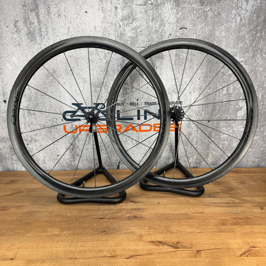 Light Use! Elite Drive 40V Carbon Tubeless Wheelset 700c Rim Brake Ceramic