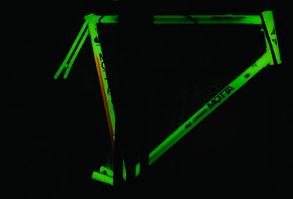 Rare! Gianni Motta Personal 2001R Glow in the Dark 58cm Columbus Steel Frameset
