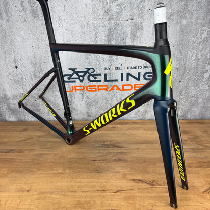 2018 Specialized S-Works Tarmac SL6 56cm Carbon Rim Brake Frameset 700c 1589g