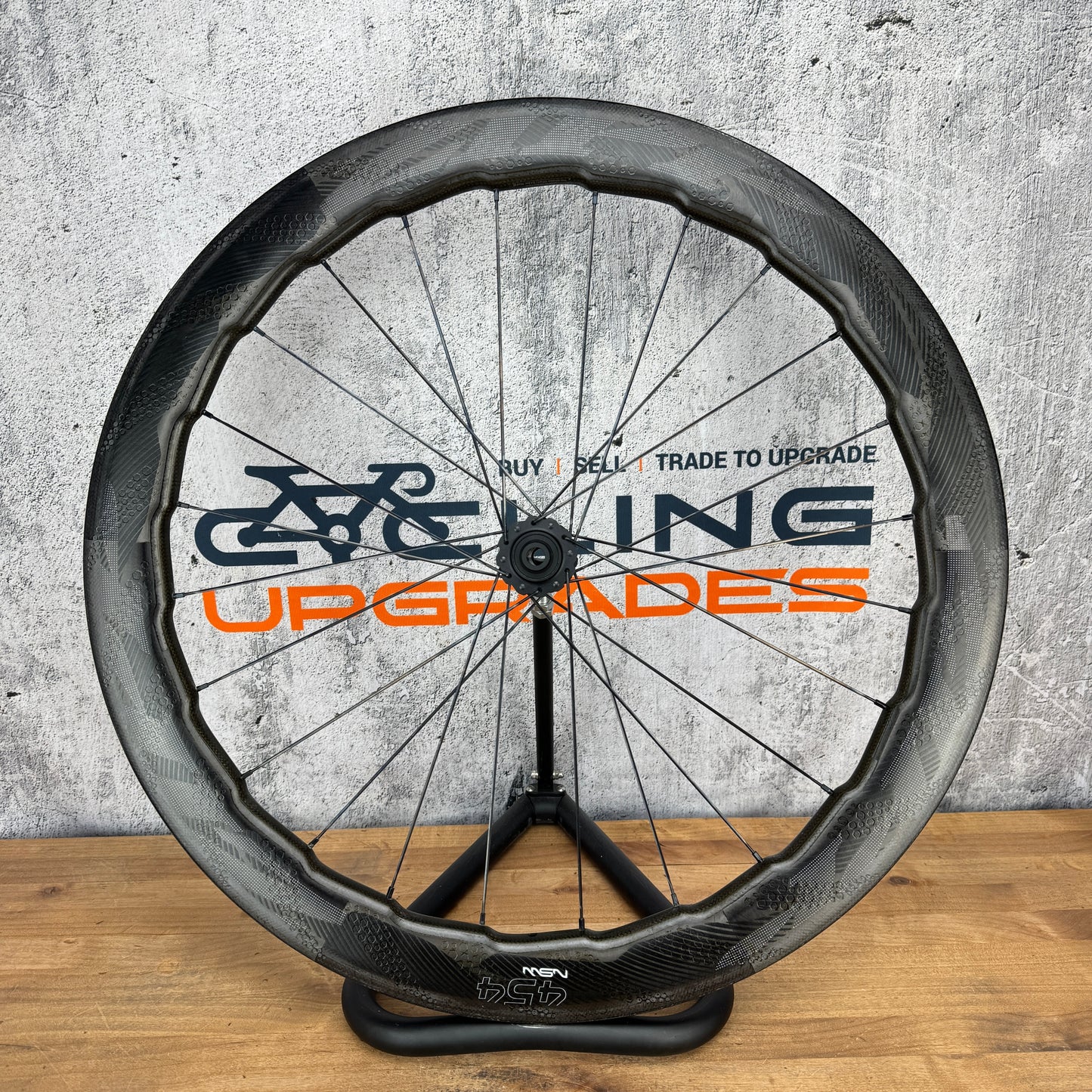 2016 Zipp 454 NSW Carbon Clincher Disc Brake Front Wheel 700c 771g Cognition Hub