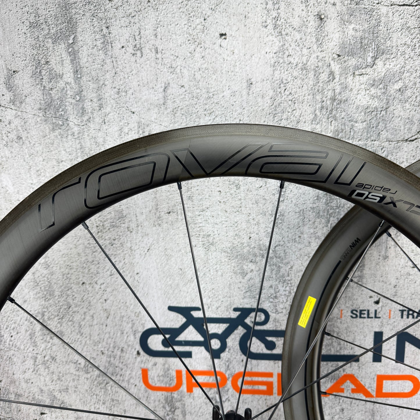 Roval Rapide CLX 50 Carbon Tubeless Wheelset 700c Rim Brake Ceramicspeed 1405g