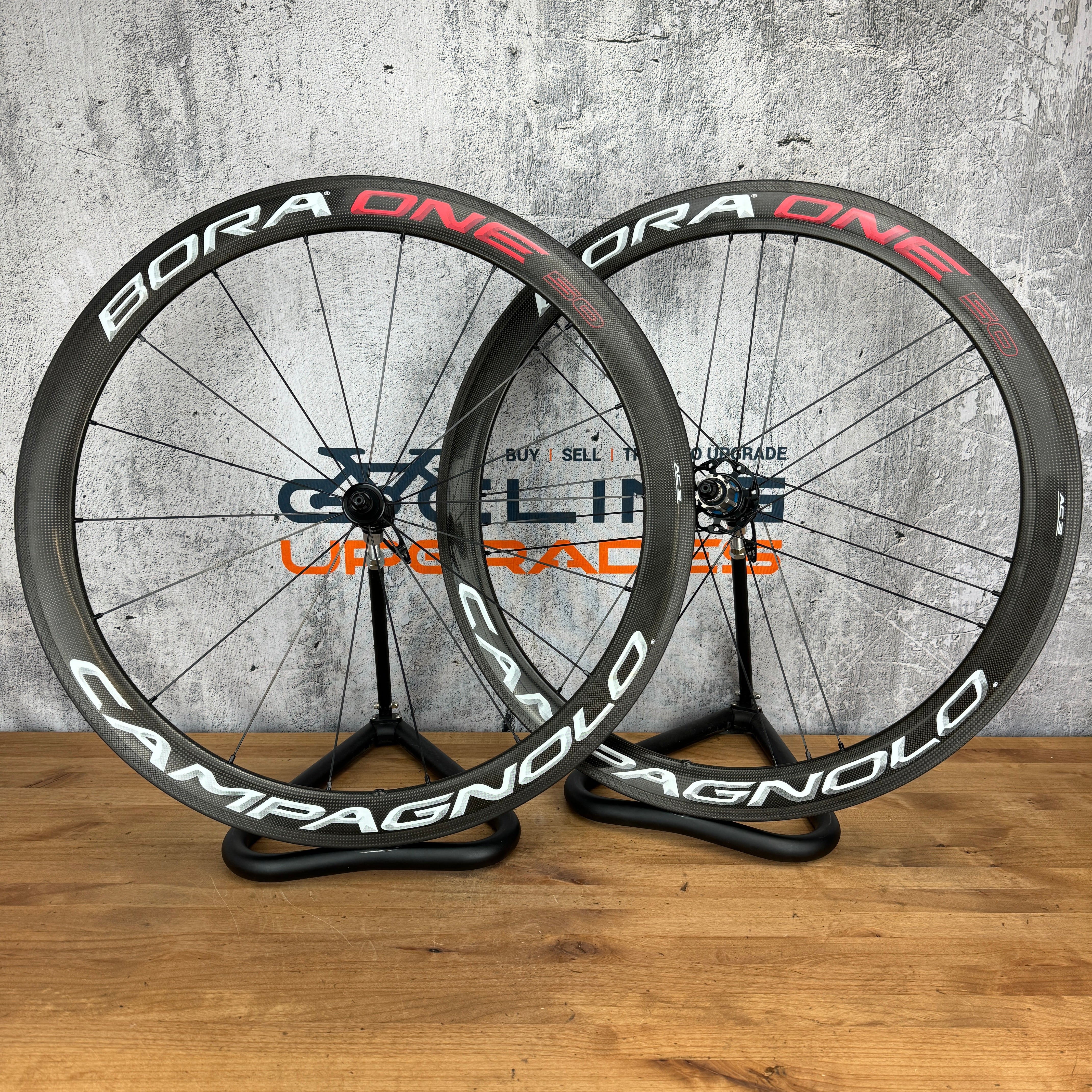 Campagnolo Bora One 50 AC3 Carbon Clincher Wheelset 700c Rim Brake 146 –  CyclingUpgrades.com