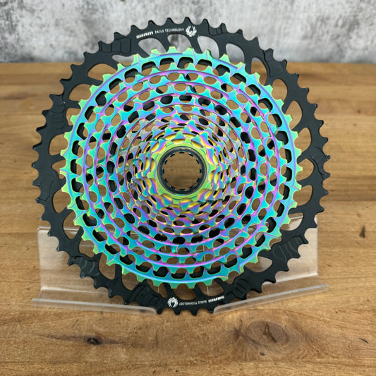 Low Mile! SRAM XX1 Eagle XG-1299 10-52t 12-Speed Rainbow Mountain Bike Cassette