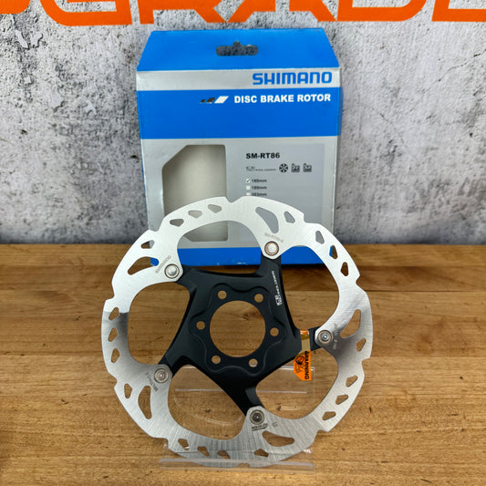 New! Shimano XT SM-RT86 160mm 6-Bolt Single Bike Disc Brake Rotor