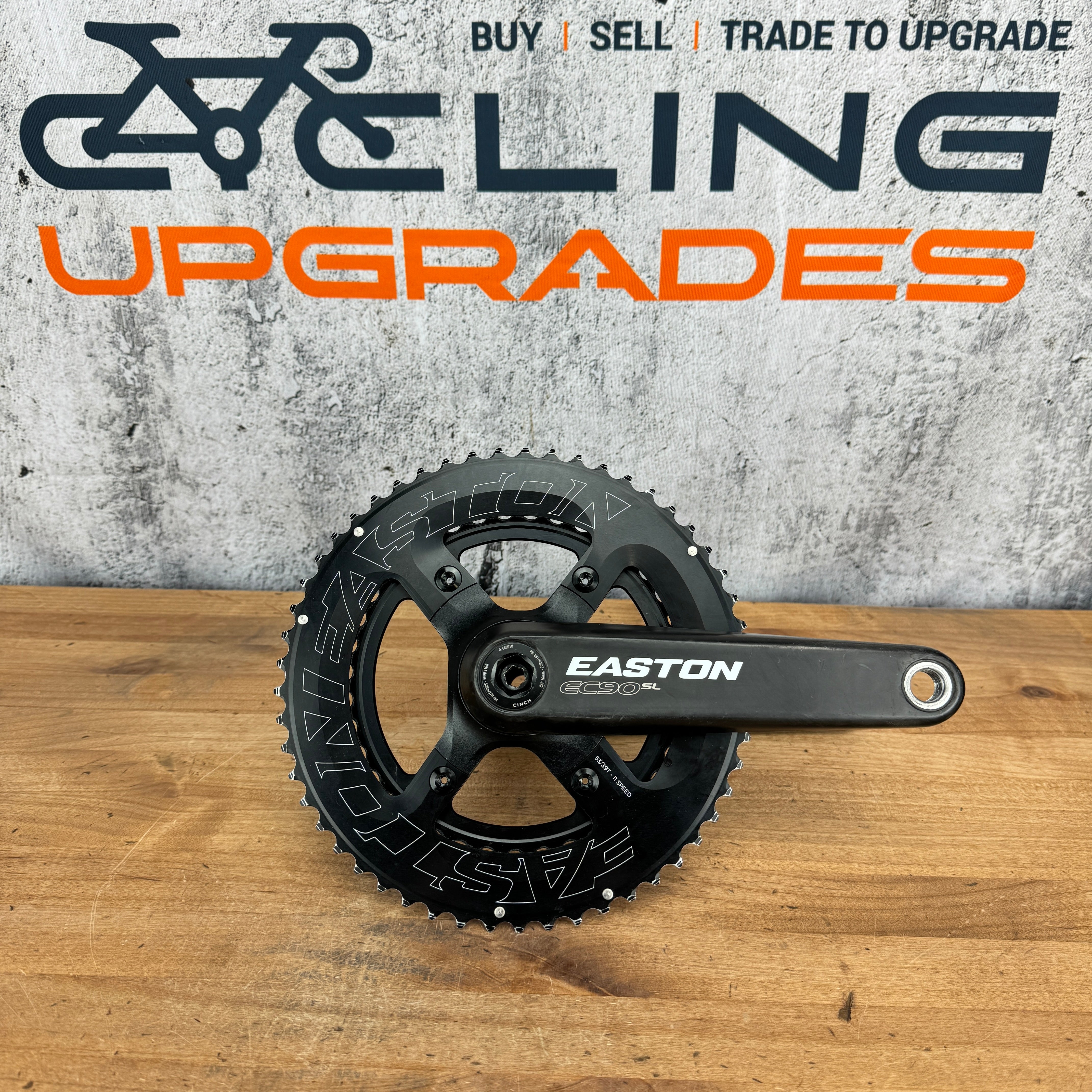 Easton EC90 SL 175mm 53 39t 11 Speed Carbon Crankset 30mm Spindle 614g CyclingUpgrades