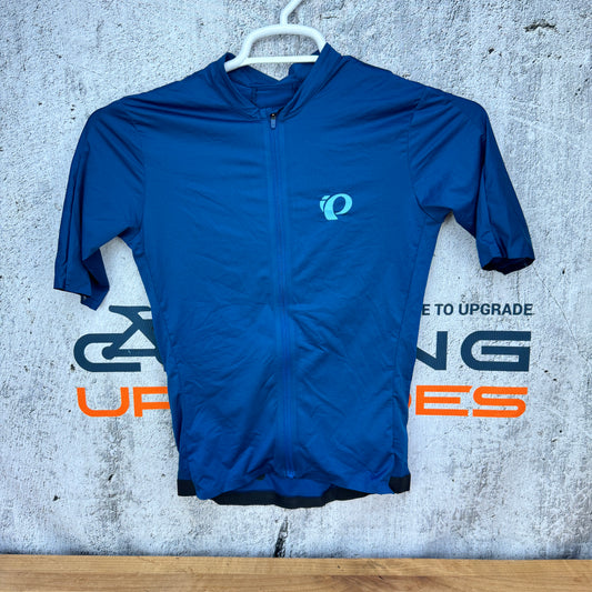 Light Use! Pearl iZumi Pro Short Sleeve Men's Small Blue Cycling Jersey