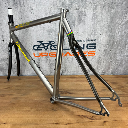 Vintage! Litespeed Ultimate 55cm Rim Brake Titanium Frameset 700c 2182g