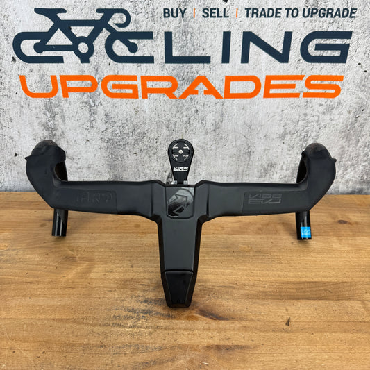 Shimano Pro Vibe Evo 40cm x 115mm Carbon Integrated Handlebar + Computer Mount